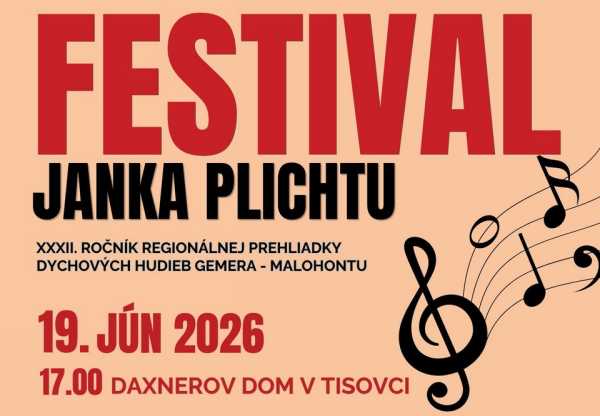 XXXII. Festival Janka Plichtu v Tisovci