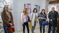 Vystavujú kreslené skalpy Jána Fiťmu