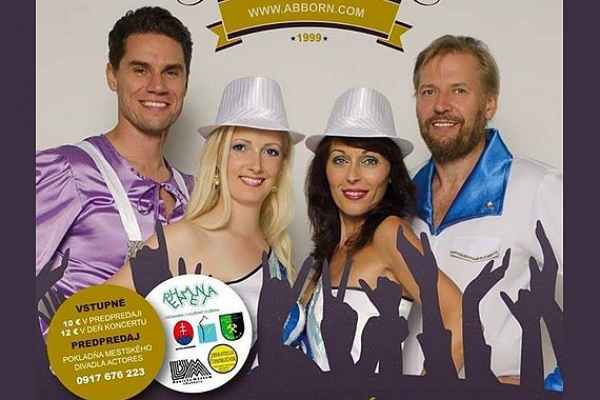 V rožňavskom mestskom divadle Actores vo februári vystúpi aj najlepšia slovenská revivalová skupina ABBA ABBORN