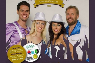 V rožňavskom mestskom divadle Actores vo februári vystúpi aj najlepšia slovenská revivalová skupina ABBA ABBORN