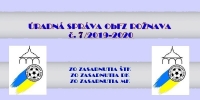 Úradná správa ObFZ Rožňava č. 7/2019-2020