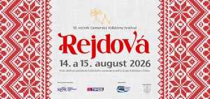 Gemerský folklórny festival Rejdová 2026 Vás očakáva
