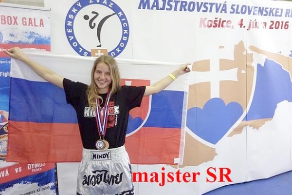 Stela Laurenčíková, členka športového klubu Kickbox Leon Revúca sa zúčastní Majstrovstiev sveta juniorov a kadetov