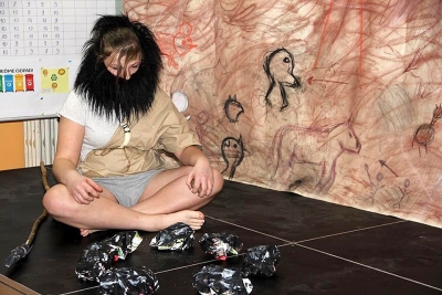 Žiaci ZŠ J. A. Komenského cestovali v čase - V staroveku si pozreli prvé olympijské hry, ale mali možnosť vidieť aj múmiu