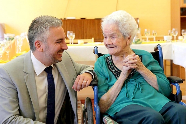 Čo sa dozvedel o dlhovekosti jubilantky Anny Jankóovej predseda KSK pán Rastislav Trnka