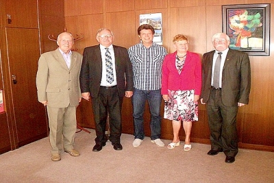 Štátny tajomník Ministerstva vnútra SR Ing. Rudolf Urbanovič prijal štyroch predsedov Krajských organizácií Jednoty dôchodcov Slovenska