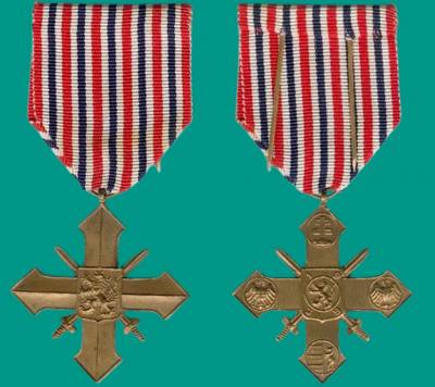 Vyznamenanie Československý vojnový kríž 1939 - Predmet mesiaca február 2024