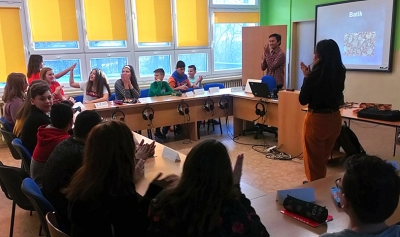 Zahraniční lektori opäť v ZŠ J. A. Komenského
