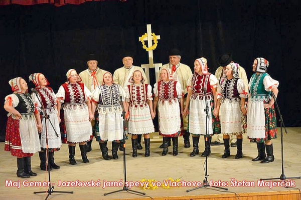Jozefovské jarné spevy vo Vlachove začali piesňou A pred Jozefom v tot týžden