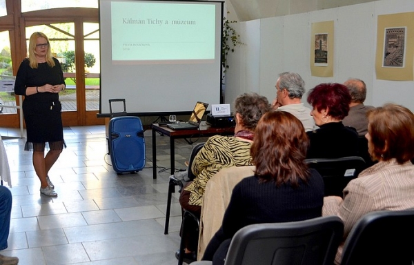 Kálmán Tichy a múzeum – prednáška v rámci celoročného podujatia Rok Kálmána Tichyho