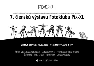 Príspevok siedmej členskej výstavy rožňavského Fotoklubu Pix-XL k Mesiacu fotografie