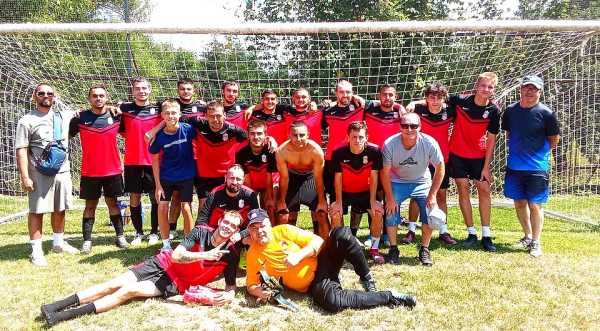 Víťaz z Rožňavsjého Bystrého - futbalisti MFK Dobšiná