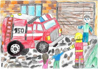 V Revúcej vyhodnotili súťaž detí Môj deň na hasičskej zbrojnici