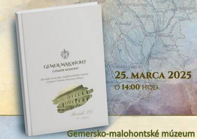 Prezentácia 20 ročníkov Zborníka Gemersko-malohontského múzea Gemer-Malohont