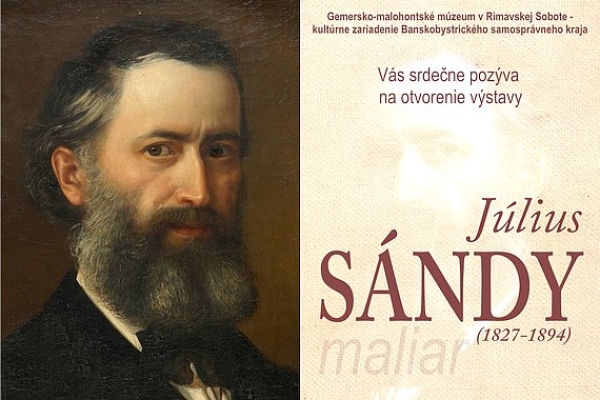 Na výstave "MALIAR JÚLIUS SÁNDY" uvidia návštevníci v Rimavskej Sobote vzácnu kolekciu jeho diel