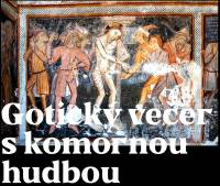 Gotický večer s komornou hudbou v Koceľovciach