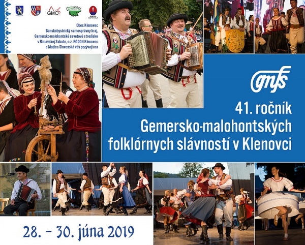 Sviatky Gemersko – malohontského folklóru v Klenovci otvárajú svoju bránu po 41. krát