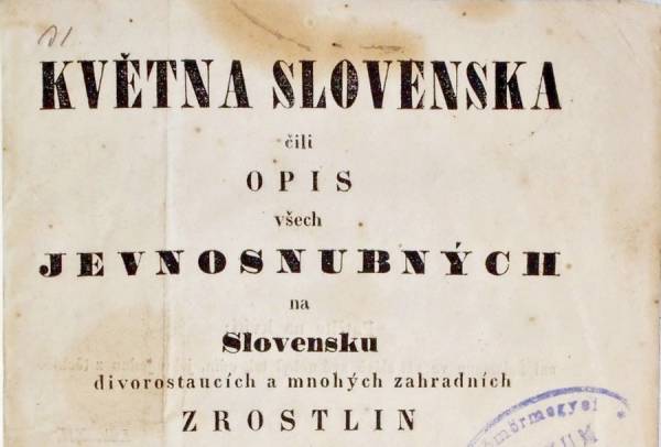 Května Slovenska Gustáva Reussa z roku 1853 ako predmet mesiaca marec