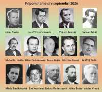 Pripomíname si okrúhle výročia osobností Gemera a Gemera-Malohontu, pripadajúce na september 2026